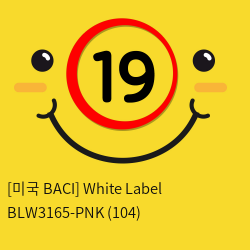 [미국 BACI] White Label BLW3165-PNK (104)