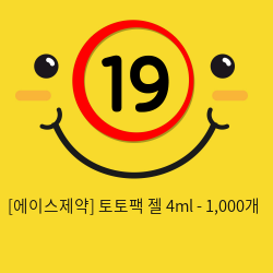 에이스 토토 팩젤 4ml - 1,000개